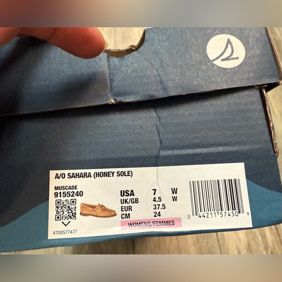 Sperry NIB Women’s Brown Leather Boat Shoes - Picture 6 of 6